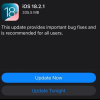 苹果发布iOS和iPadOS 18.2.1 没有更新日志 可能是修复某些安全问题