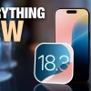 iOS 18.3 中的所有新功能汇总