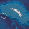 世界最大冰山A-23A在南乔治亚岛附近停止移动