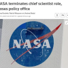 NASA将取消首席科学家职位 同时裁撤23名员工