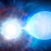 距离我们仅150光年的一对白矮星将爆发比月球亮10倍的爆炸