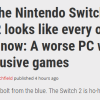 PCGamer评Switch 2：有点独占作品 但不再特别
