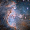 欧空局/哈勃发布恒星形成区域 NGC 346 的新图像