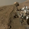 NASA“好奇号”探测器在火星上挖出了