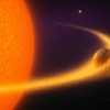一颗水星大小的系外行星BD+05 4868 Ab在靠近其恒星运行时迅速瓦解