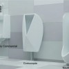 科学家发明了一种更不容易溅水的小便池