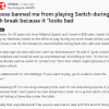 老板禁止员工午休玩Switch 称其影响“职场形象”