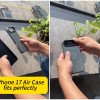 提前感受iPhone 17 Air戴壳效果 摄像头凸起明显