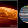 韦伯望远镜观察到木星极地的神秘灯光秀