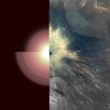 宇宙碰撞暴露了火星隐藏的冰层和岩石层