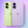 据传 iPhone 17 基本款将推出紫色和绿色新配色